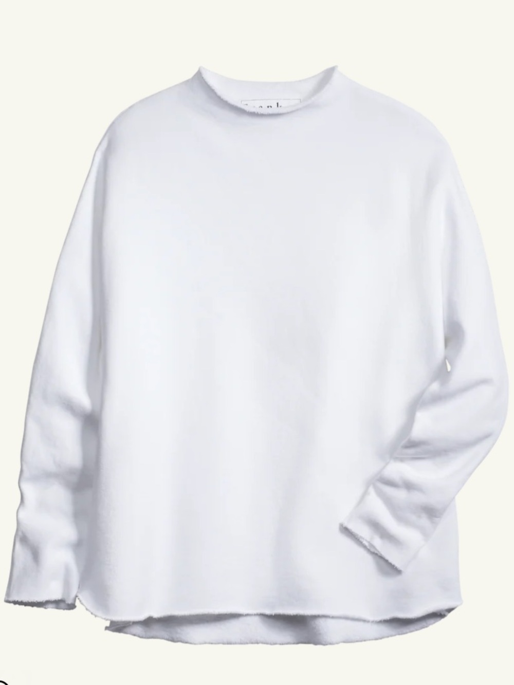 Frank & Eileen Effie Long-Sleeve Funnel Neck Capelet